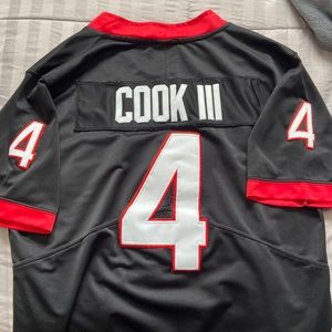 James Cook UGA jersey